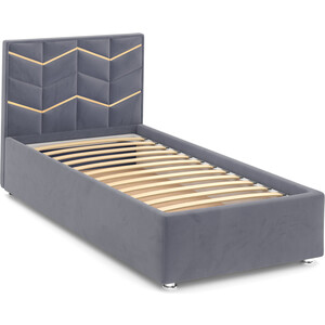 Кровать с подъемным механизмом Это мебель Line Gold 120 - Velutto 32 (НФ-00010486)