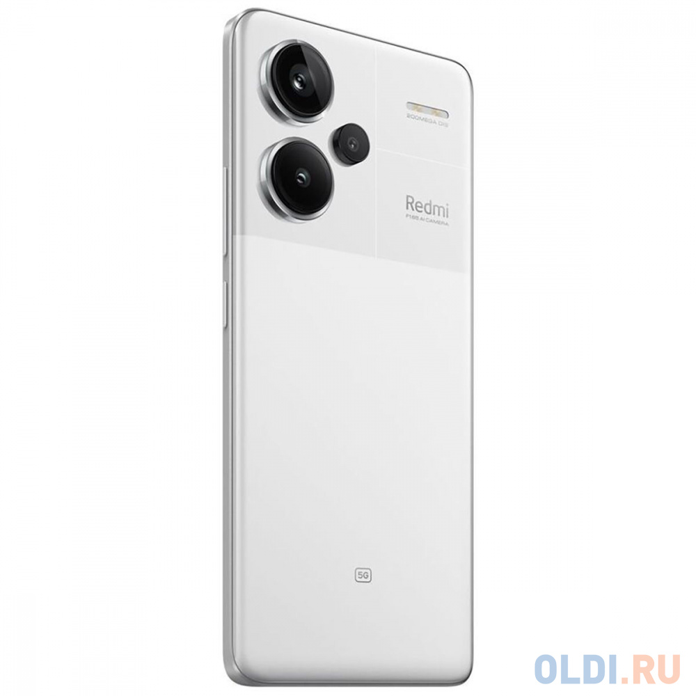 Redmi Note 13 Pro+ 5G White (23090RA98G), 16,9 cm (6.67") 20:9 2712 x 1220, 2х2.8 ГГц + 6х2.0 ГГц, 8 Core, 8 GB, 256 GB, 200 МП/16Mpix, 2 Sim, 5.