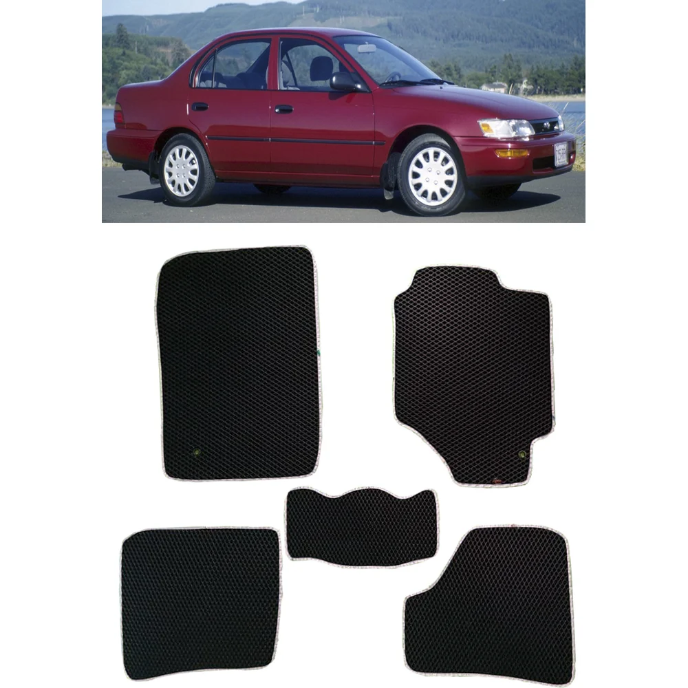 Ковры в салон автомобиля toyota corolla vii (e100) правый руль 1991 - 2000 Eva Smart 3432-B5B5-S <vendorcode>