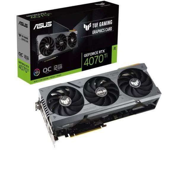 Видеокарта ASUS GAMING RTX 4070 12G TI TUF (90YV0IJ0-M0NA00) в Москвe