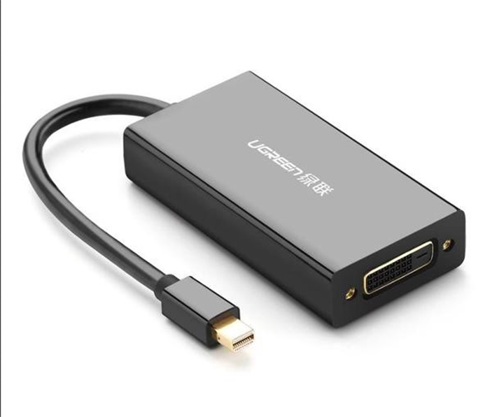 Аксессуар Ugreen MD114 Mini DisplayPort - HDMI/VGA/DVI 13.3cm Black 20418