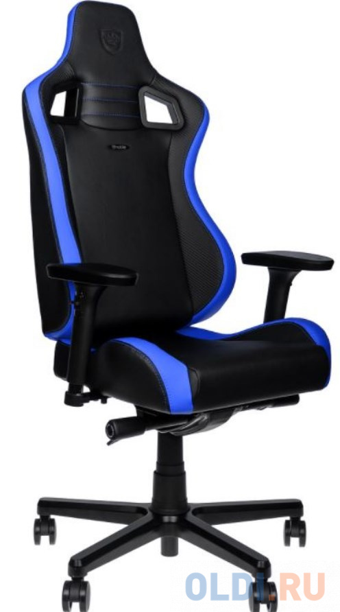 Игровое Кресло Noblechairs EPIC  Compact (NBL-ECC-PU-BLU) Hybrid Leather / black/blue