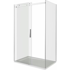 Душевой уголок Good Door Puerta WTW+SP 110х80 прозрачный, хром