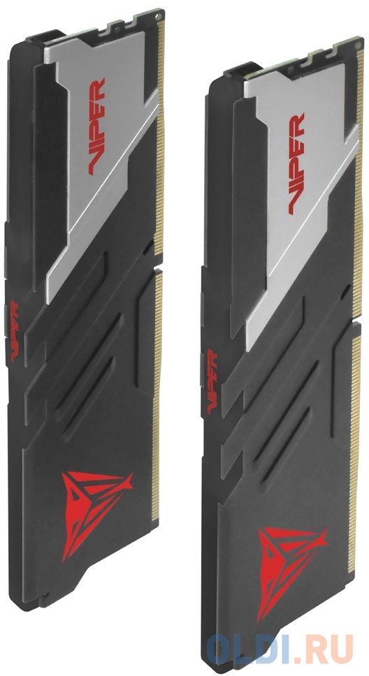 Память DDR 5 DIMM 64Gb (32Gbx2) 5600Mhz, PATRIOT Viper Venom Black (PVV564G560C40K) (retail)