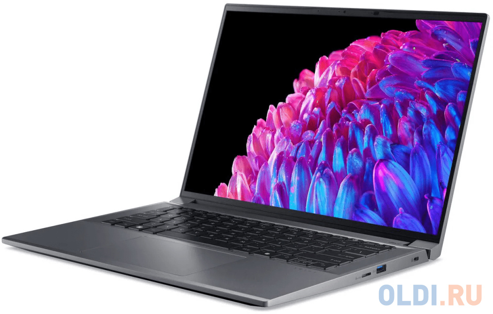 Ноутбук Acer Swift SFX14-72G-72DH Core Ultra 7 processor 155H/32GB/SSD1024GB/14.5&quot;/OLED/WQXGA+/Win11/Iron (NX.KTUCD.001)