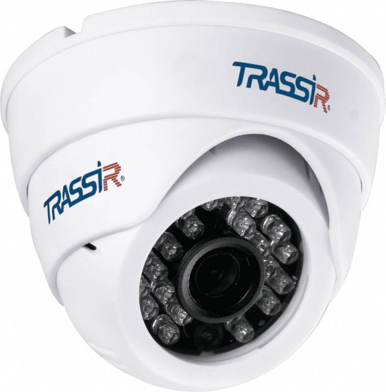 Камера видеонаблюдения Trassir TR-D8121IR2W белый (tr-d8121ir2w (2.8 mm))