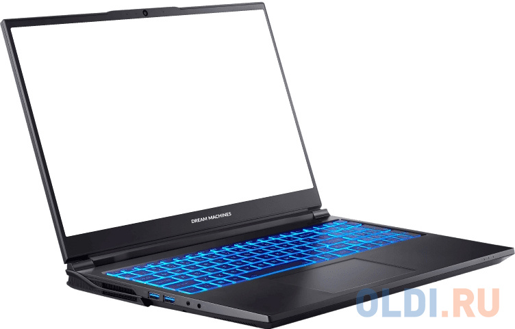 Ноутбук Dream Machines RS3060-15EU53 15.6" 3840x2160 Intel Core i7-11800H SSD 1024 Gb 16Gb Bluetooth 5.0 WiFi (802.11 b/g/n/ac/ax) NVIDIA GeForce в Москвe