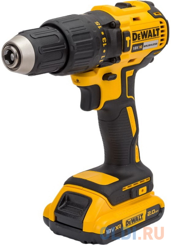 Дрель-шуруповерт DeWalt DCD778M2T-QW аккум. патрон:быстрозажимной