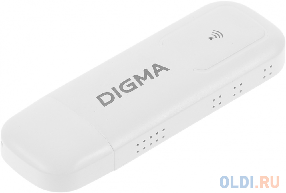 Модем 3G/4G Digma Dongle WiFi DW1960 USB Wi-Fi Firewall +Router внешний белый в Москвe