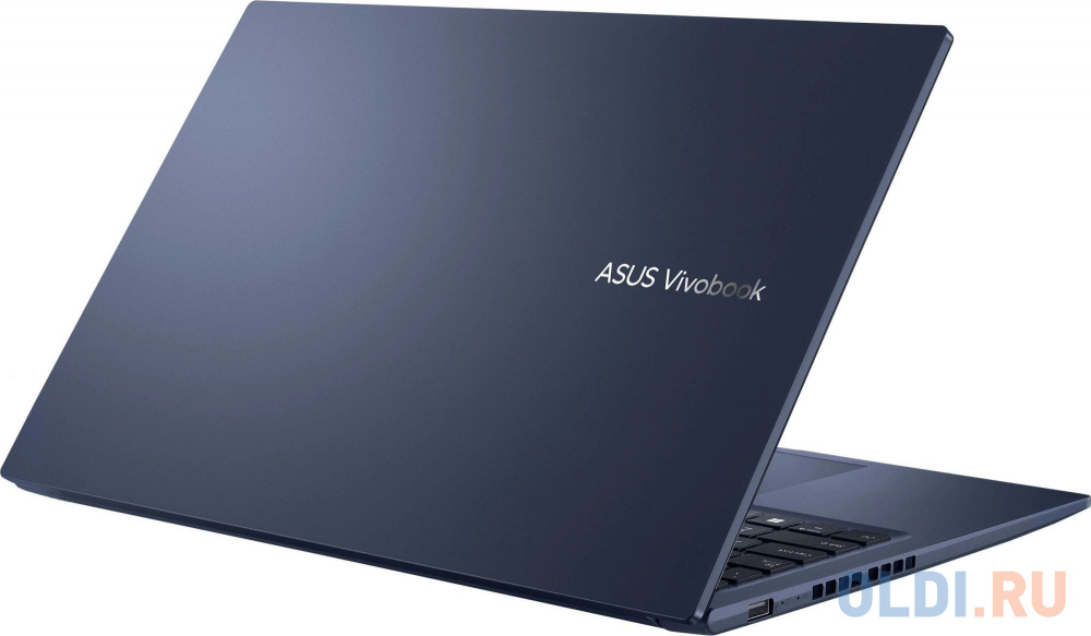 Ноутбук Asus VivoBook X1502ZA-BQ2345 Core i7 12700H 16Gb SSD512Gb Intel Iris Xe graphics 15.6" IPS FHD (1920x1080) noOS blue WiFi BT Cam (90NB0VX