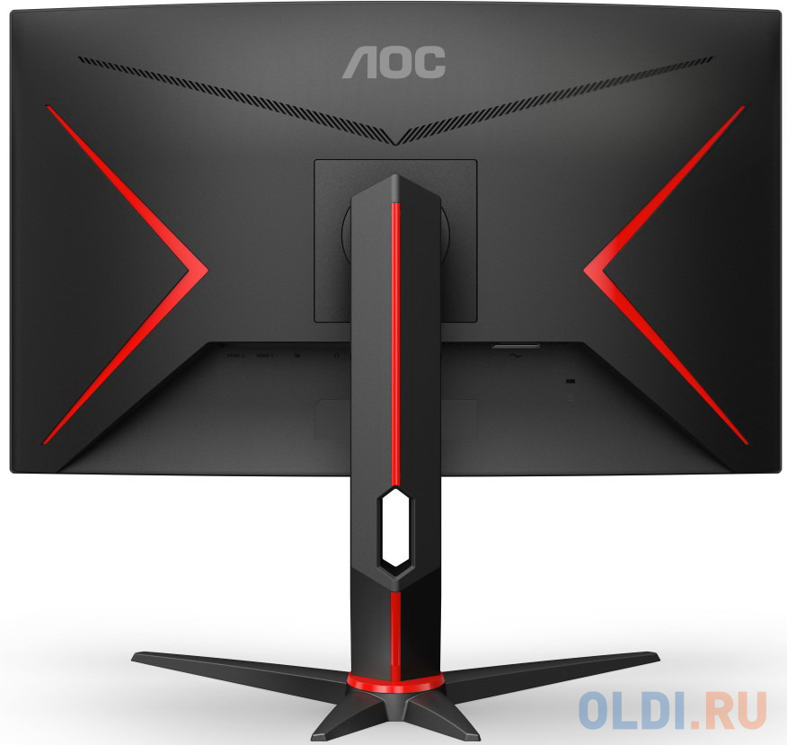 МОНИТОР 27" AOC C27G2Z3 Black-Red (VA, изогнутый, 1920x1080, 280Hz, 0.5 ms, 178°/178°, 300 cd/m, 80M:1, +2xHDMI 2.0,DP)