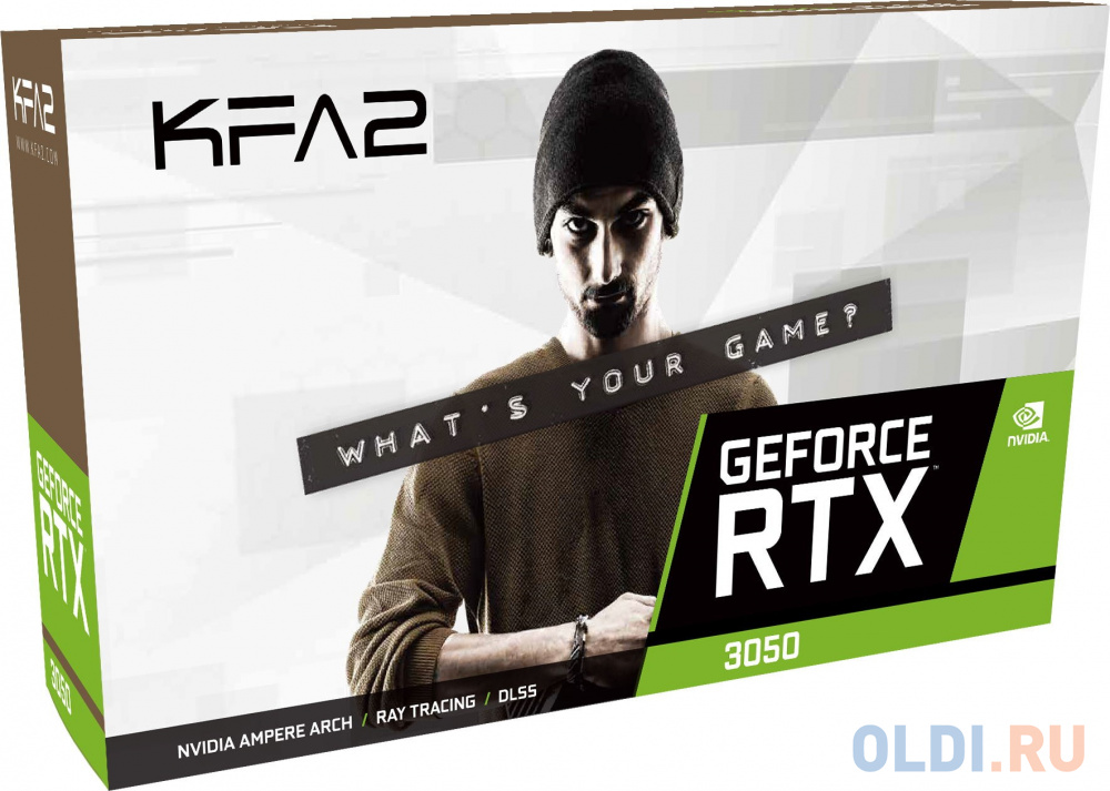 Видеокарта KFA2 nVidia GeForce RTX 3050 CORE 8192Mb