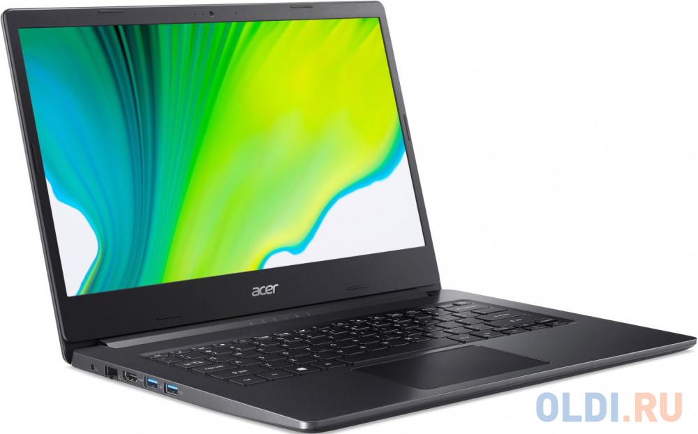 Acer Aspire A314-22-R7SR [NX.HVVER.001] black 14" {FHD Ryzen 3 3250U/4Gb/128Gb SSD/W10}