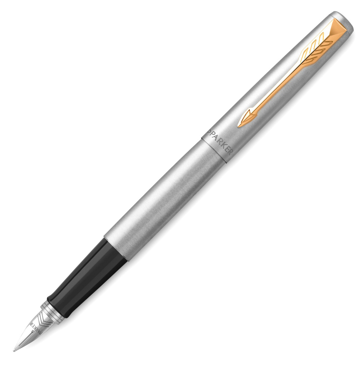 Ручка перьевая Parker Jotter Core F691, сталь нержавеющая, колпачок, подарочная упаковка (CW2030948)