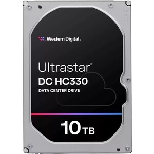 Накопитель Western Digital (WD) HDD 10Tb Ultrastar DC HC330, 3.5'', 7.2K, 256Mb, 512e, SATA3 (WUS721010ALE6L4/0B42266)