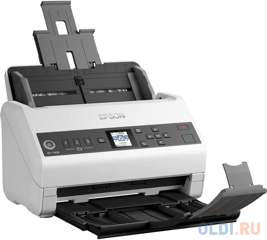 Сканер Epson WorkForce DS-730N (B11B259401) A4