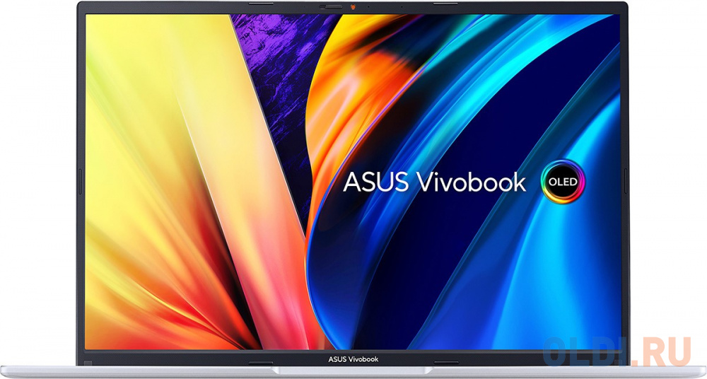 Ноутбук Asus VivoBook 16 X1605ZA-MB807 Core i5 12500H 16Gb SSD512Gb Intel Iris Xe graphics 16" IPS WUXGA (1920x1200) noOS silver WiFi BT Cam (90N