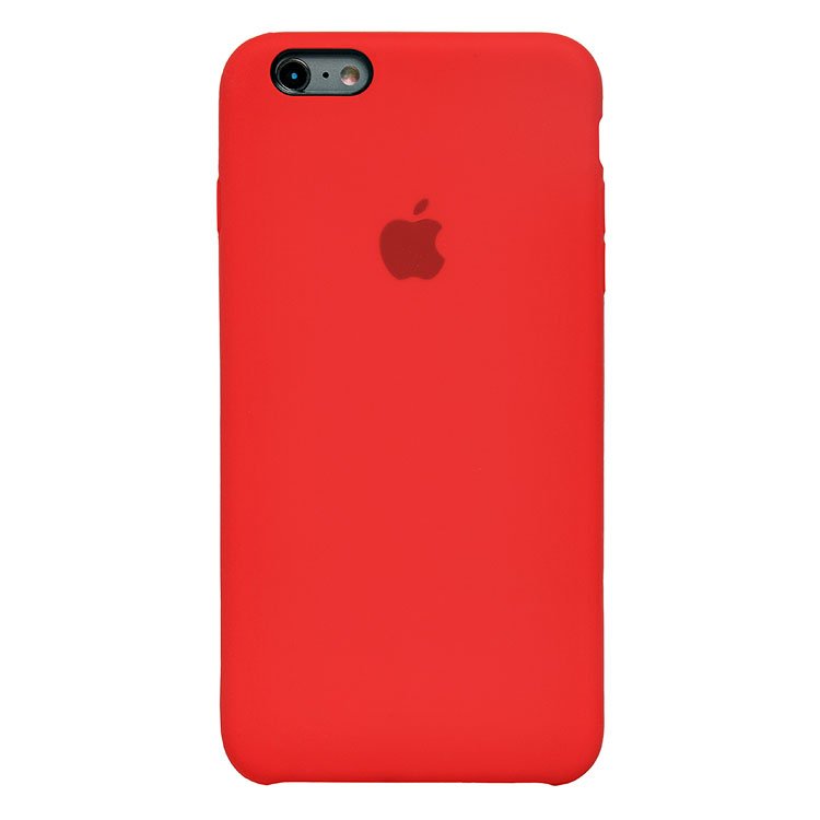 Чехол-накладка ORG для смартфона Apple iPhone 6 Plus/6S Plus, soft-touch, красный (91792)