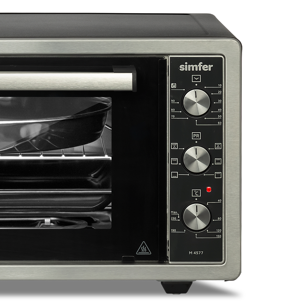 Мини-печь Simfer M4577 серия Albeni Plus Comfort, 6 режимов, конвекция, гриль