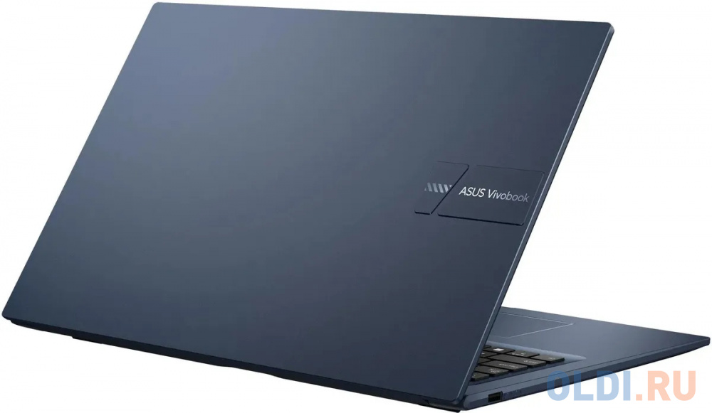 Ноутбук Asus Vivobook 17 X1704VA-AU473 Core i7 1355U 16Gb SSD512Gb Intel Iris Xe graphics 17.3" IPS FHD (1920x1080) noOS blue WiFi BT Cam (90NB10 в Москвe