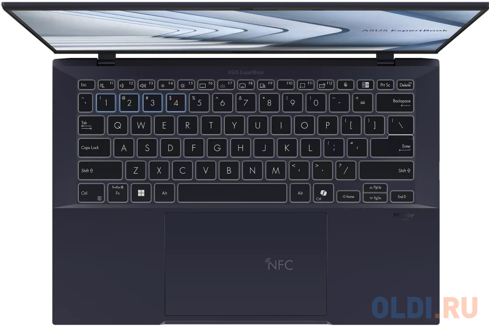 Ноутбук/ ASUS B9403CVAR-KM1317 14"(2880x1800 OLED)/Intel Core 7 150U(1.8Ghz)/32768Mb/2TbPCISSDGb/noDVD/Int:shared/Cam/BT/WiFi/63WHr/war 1y/0.99kg в Москвe