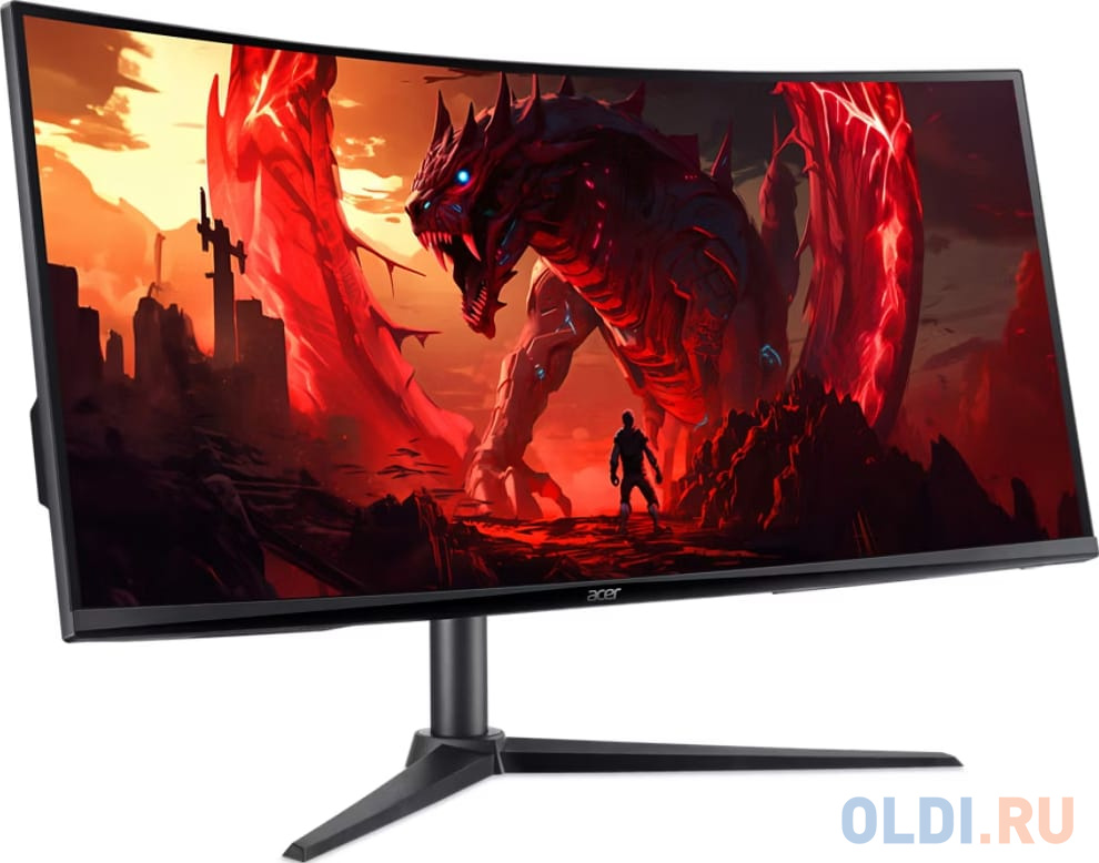 34'' ACER Nitro XZ340CUHbiiphx, ZeroFrame, Curved 1500R Black, 21:9, VA, 3440x1440, 1 / 5ms, 250cd, 100Hz, 2xHDMI(2.0) + 2xDP(1.4) + Audio o