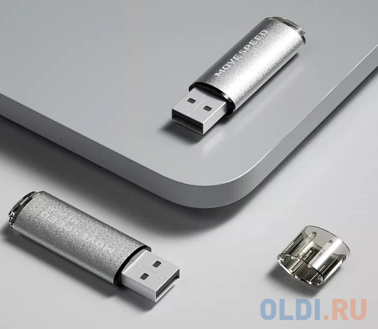 USB  8GB  Move Speed  M1 серебро в Москвe