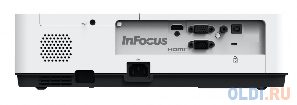 Проектор INFOCUS [IN1034] 3LCD, 4800 lm, XGA, 1.481.78:1, 50000:1, (Full 3D), 16W, 3.5mm in,Composite video,Component,VGA IN х2, HDMI IN, Audio in(RCA в Москвe