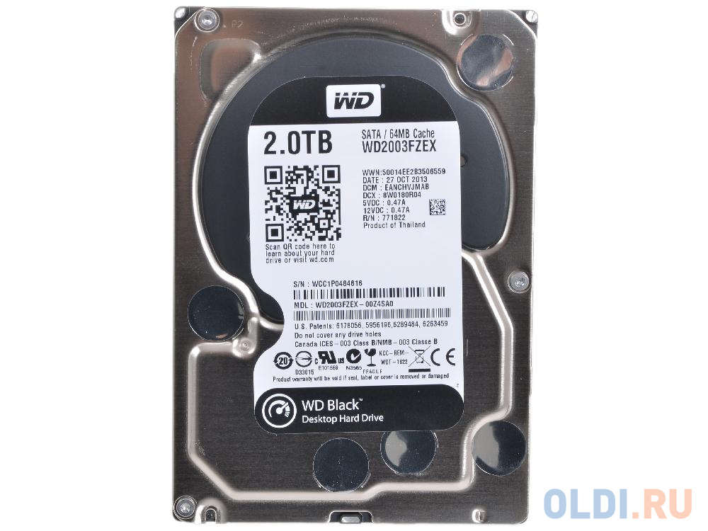 Жесткий диск Western Digital WD2003FZEX 2 Tb в Москвe