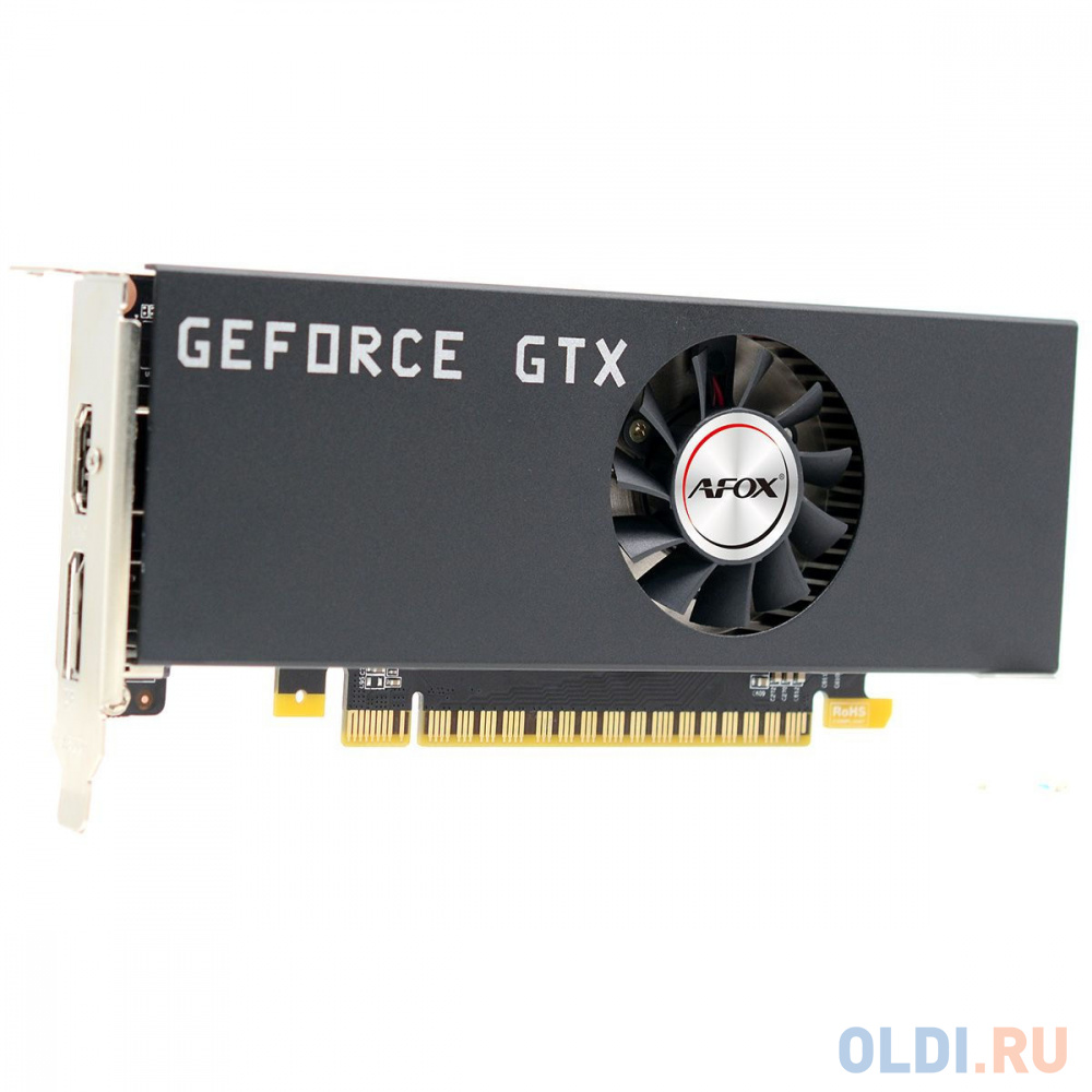 Видеокарта Afox GTX1050Ti 4GB GDDR5 128bit DP HDMI 1FAN LP RTL в Москвe