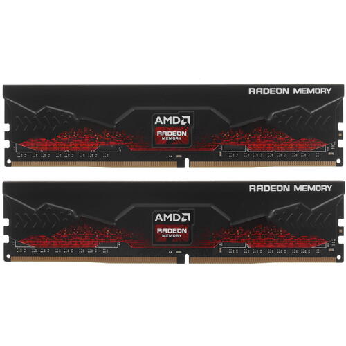 Комплект памяти DDR4 DIMM 16Gb (2x8Gb), 4000MHz, CL19, 1.35 В, AMD, Radeon R9 Gamer Series