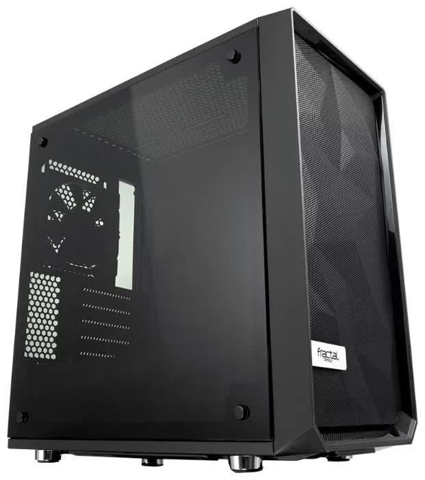 Корпус Fractal Design Meshify Mini C TG (FD-CA-MESH-C-MINI-BKO-TGD) черный в Москвe