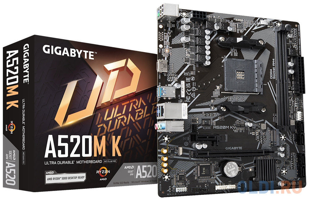 Материнская плата GigaByte A520M K