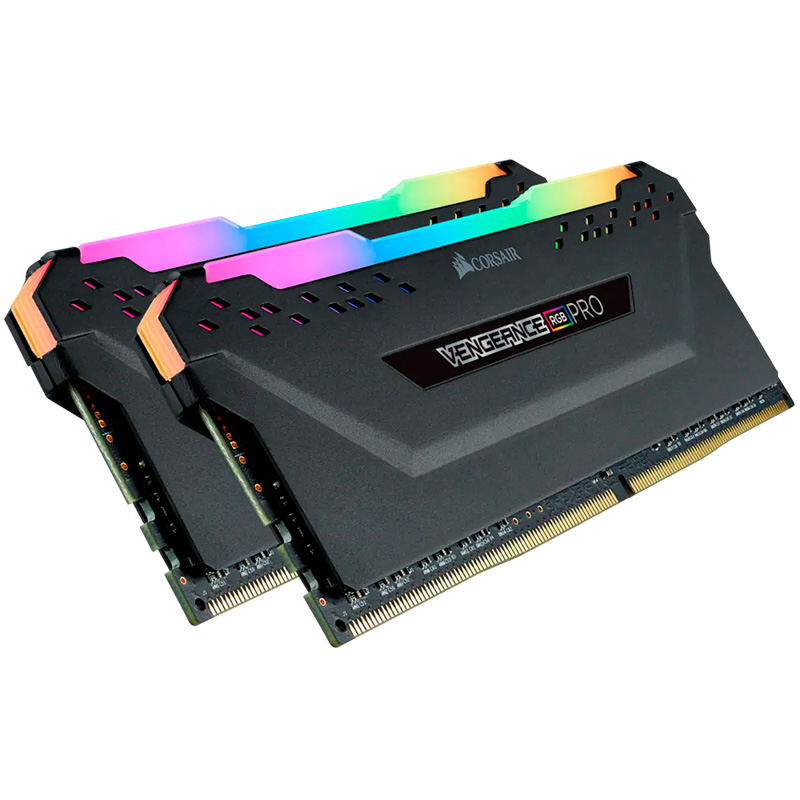 Модуль памяти Corsair Vengeance RGB Pro DDR4 3600MHz PC4-28800 CL16 - 16Gb Kit (2x8Gb) CMW16GX4M2D3600C16