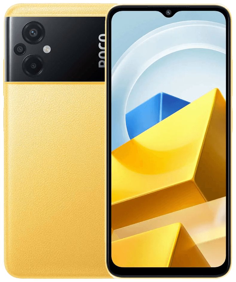 Смартфон Xiaomi Poco M5 6/128Gb Yellow