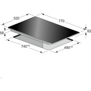 Индукционная варочная панель Kaiser KCT 7797 FI ElfEm