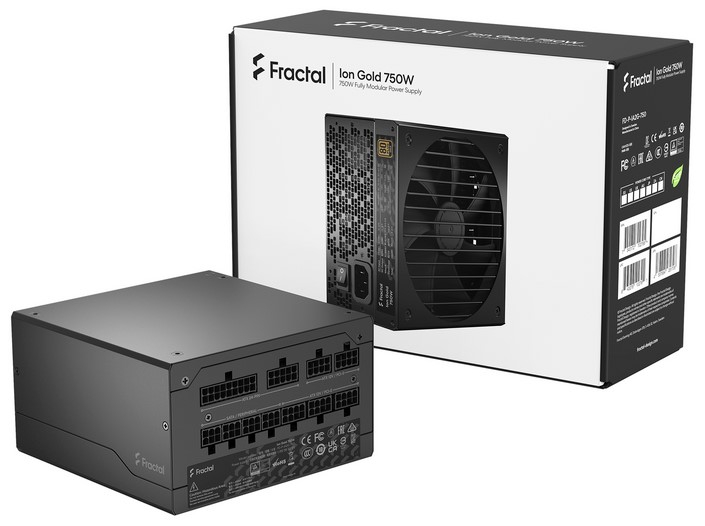 Блок питания Fractal Design ION GOLD 750W (FD-P-IA2G-750)