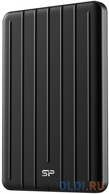 Твердотельный диск 2TB Silicon Power Bolt B75 Pro, External, Type-C [R/W - 520/420 MB/s] Алюминий/Черный