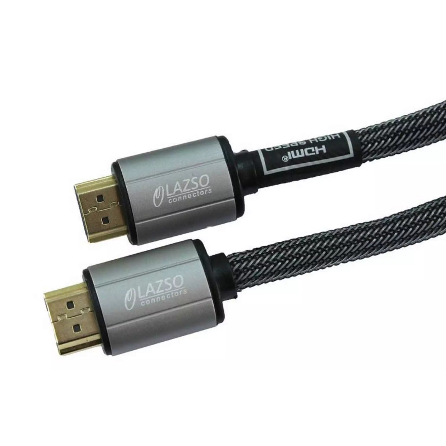 Кабель аудио-видео Lazco WH-111-B HDMI (m)/HDMI (m) 1м WH-111(1M)-B черный