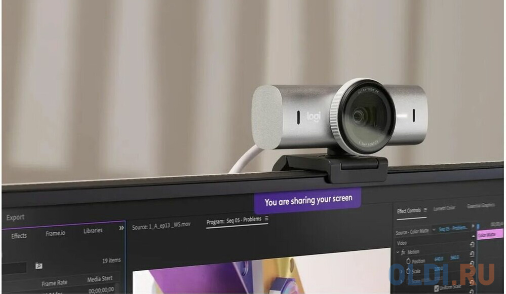 Веб-камера/ LOGITECH WEBCAM-MX Brio 705 в Москвe