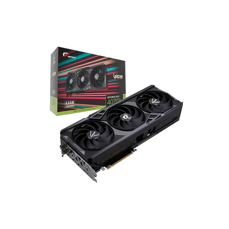 Видеокарта Colorful GeForce RTX 4070 Vulcan OC-V 1920MHz 12288Mb 21000MHz 192-bit 3xDP HDMI