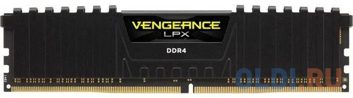 Модуль памяти CORSAIR 8GB 3200МГц DDR4 CL16 DIMM XMP 2.0, Vengeance LPX Black в Москвe