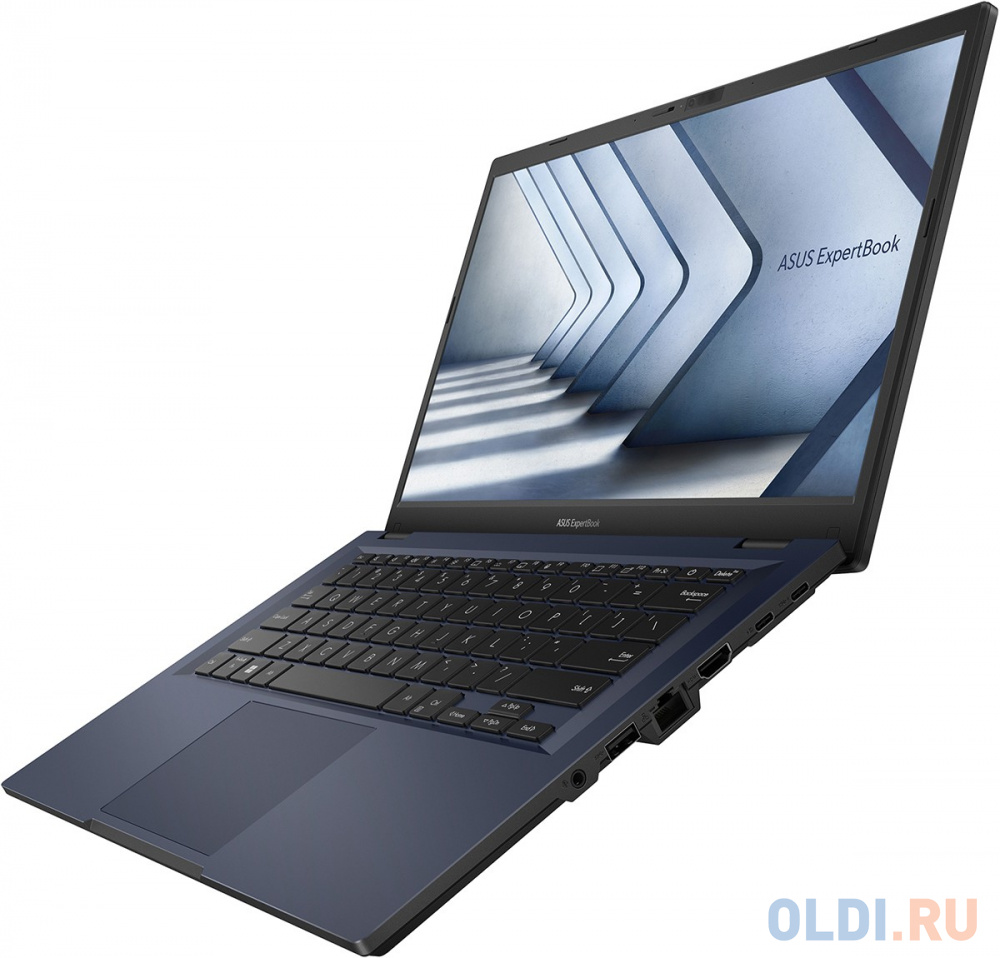 Ноутбук Asus ExpertBook B1 B1402CBA-EB3490 Core i3 1215U 8Gb SSD256Gb Intel UHD Graphics 14" IPS FHD (1920x1080) noOS black WiFi BT Cam (90NX05V1 в Москвe