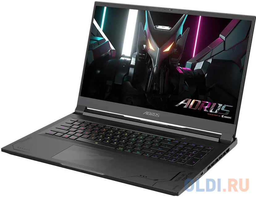 Ноутбук AORUS 17X Core i9-13900HX/16GB/SSD1Tb/17.3&quot;/RTX 4080 12Gb/IPS/QHD/240Hz/noOS/black (AXF-B4KZ694SD)