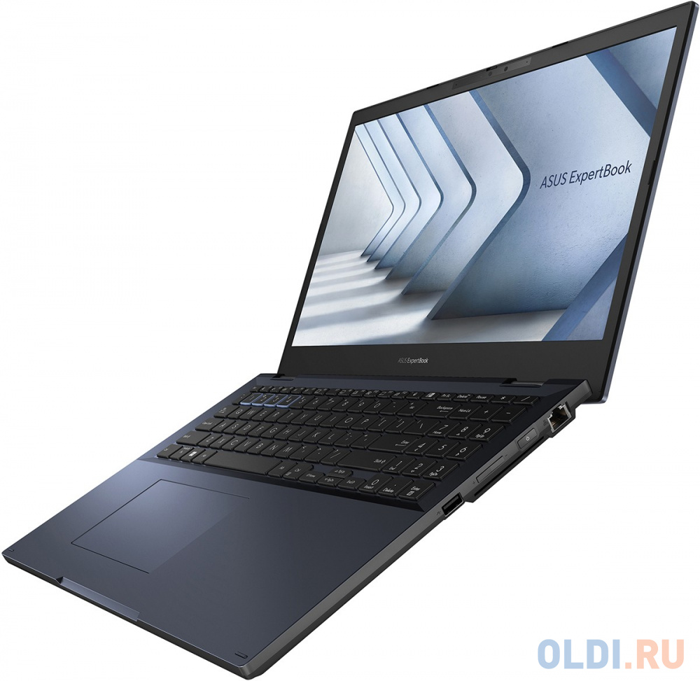 Ноутбук ASUS ExpertBook B2502CVA-BQ0303X 15.6"/FHD/WV/250N/60Hz/i5-1340P/16GB/SSD512GB/Intel Iris Xe/FingerPrint/Backlit/Win11Pro/Star Black