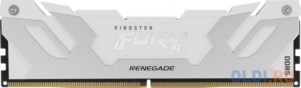 Память DDR5 16GB 7200MHz Kingston KF572C38RW-16 Fury Renegade Silver RTL Gaming PC5-57600 CL38 DIMM 288-pin 1.45В single rank с радиатором Ret