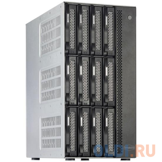 TerraMaster T12-423 tower NAS QC2,0(2,9) GhzCPU/8Gb(32)/RAID0,1,10,5,6,JBOD/up to 12 Hot Swap HDDs SATA(3,5' or 2,5')/2xM.2 2280 NVMe PCI-E3