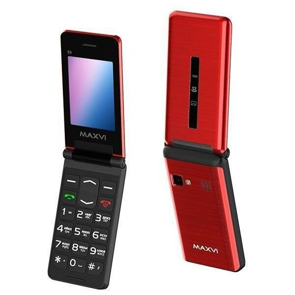 Мобильный телефон Maxvi E9 Red