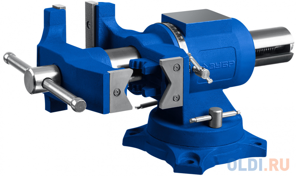 ЗУБР ЭКСПЕРТ-3D 150 мм, Многофункциональные слесарные тиски (32712-150) в Москвe