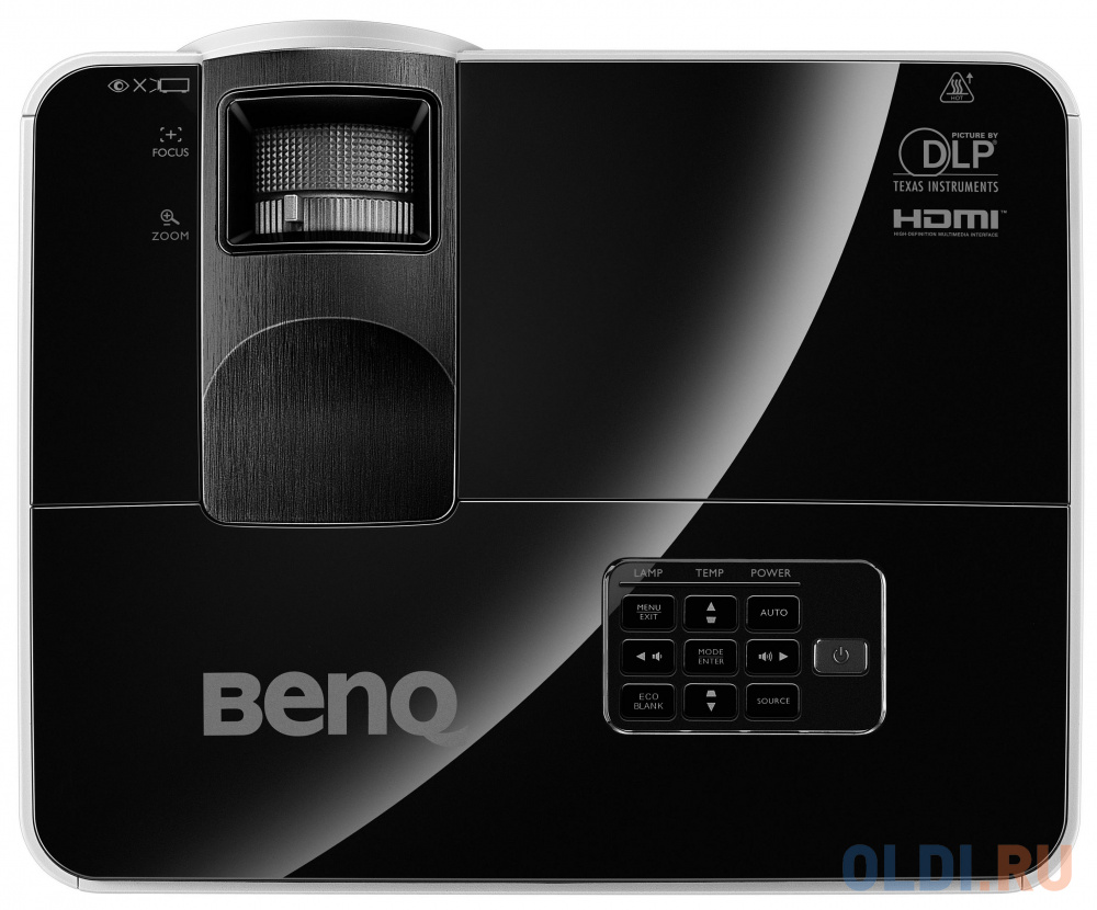 Проектор BenQ MX631ST DLP 1024x768 3200 ANSI Lm 13000:1 VGA HDMI S-Video RS-232 USB 9H.JE177.13E